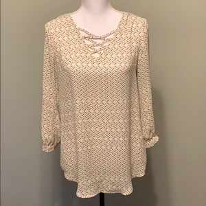Maurices 3/4 Sleeve Blouse